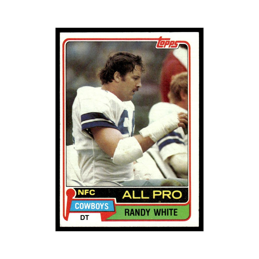Randy White 1981 Topps #470.0 Dallas Cowboys Football Card EX
