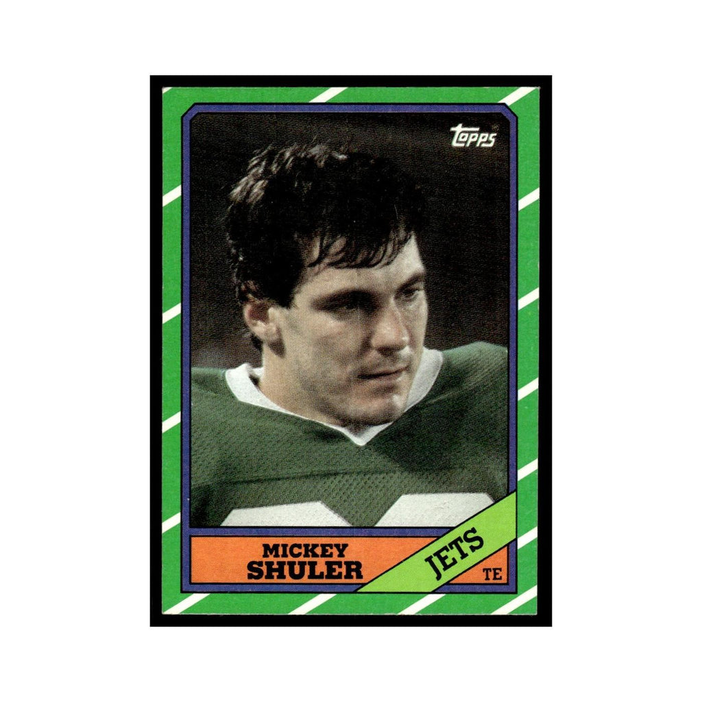 Mickey Shuler 1986 Topps #102.0 New York Jets Football Card EX
