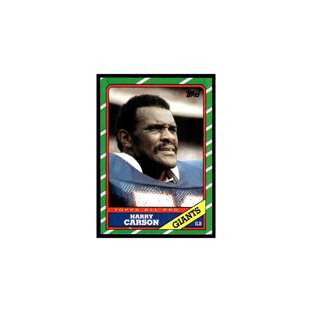 Harry Carson 1986 Topps #152.0 New York Giants Football Card EX