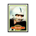 Ray Guy 1980 Topps #310.0 Oakland Raiders Football Card EX