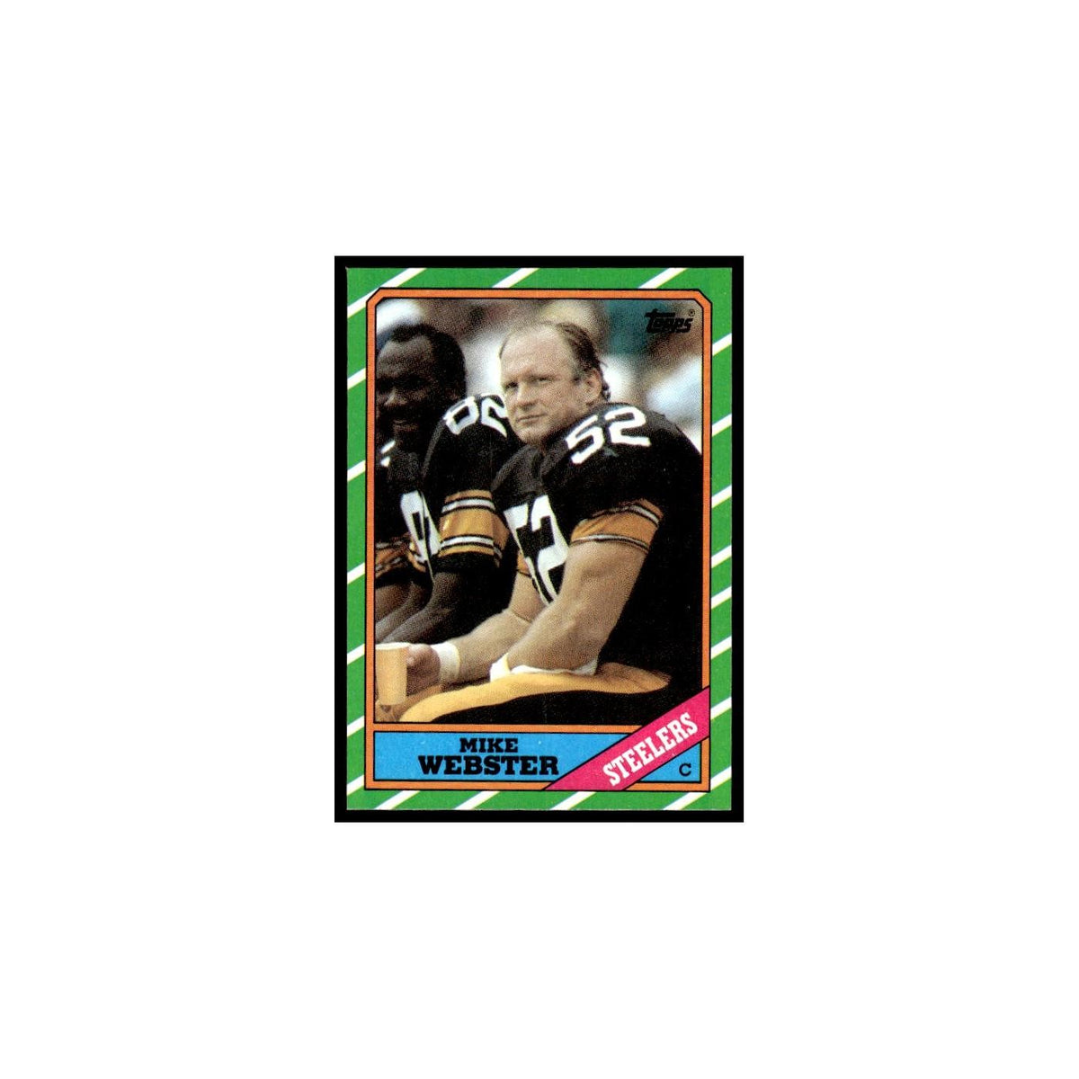 Mike Webster 1986 Topps #286.0 Pittsburgh Steelers Football Card EX