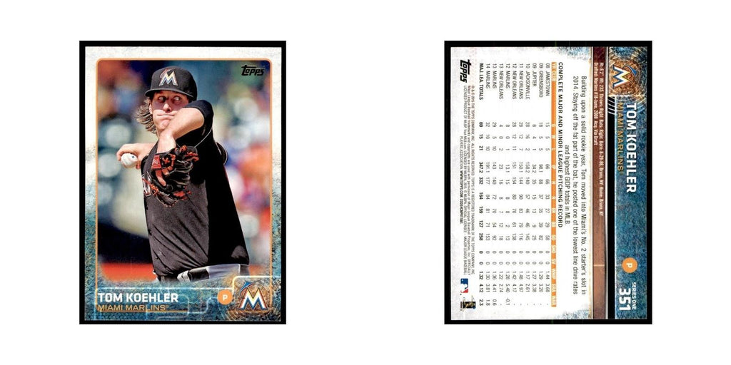 Tom Koehler 2015 Topps #351 Baseball Cards Baseball Card NM