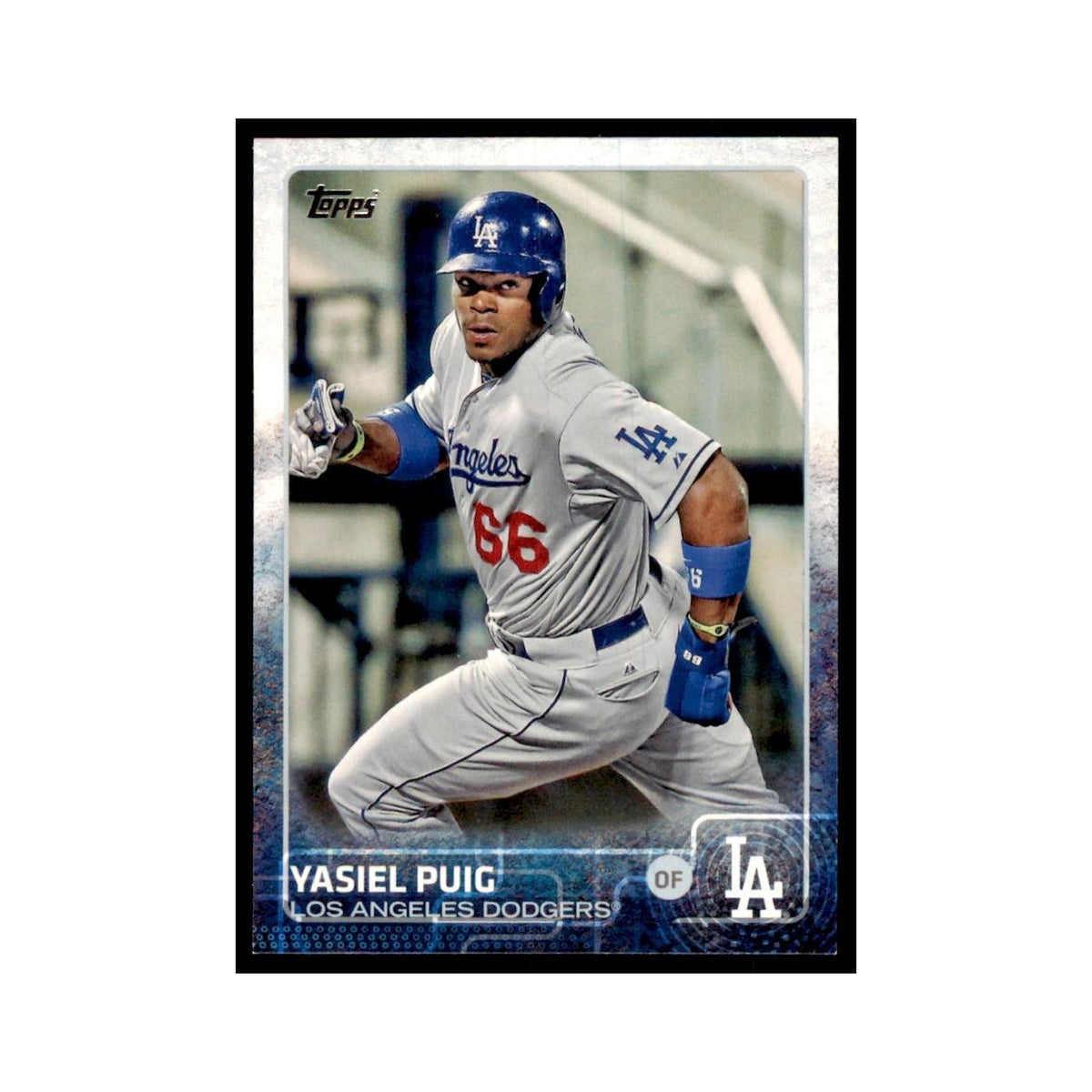Yasiel Puig 2015 Topps #350 Baseball Cards Baseball Card NM