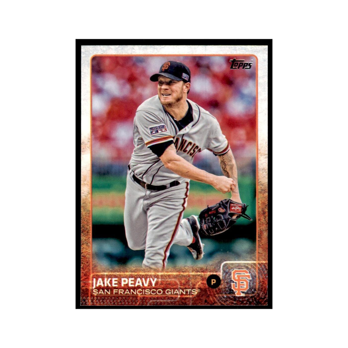 Jake Peavy 2015 Topps #228 Baseball Cards Baseball Card NM