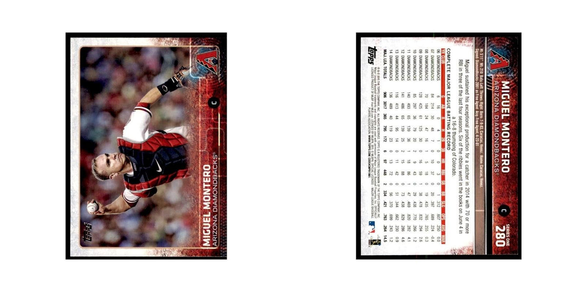 Miguel Montero 2015 Topps #280 Baseball Cards Baseball Card NM