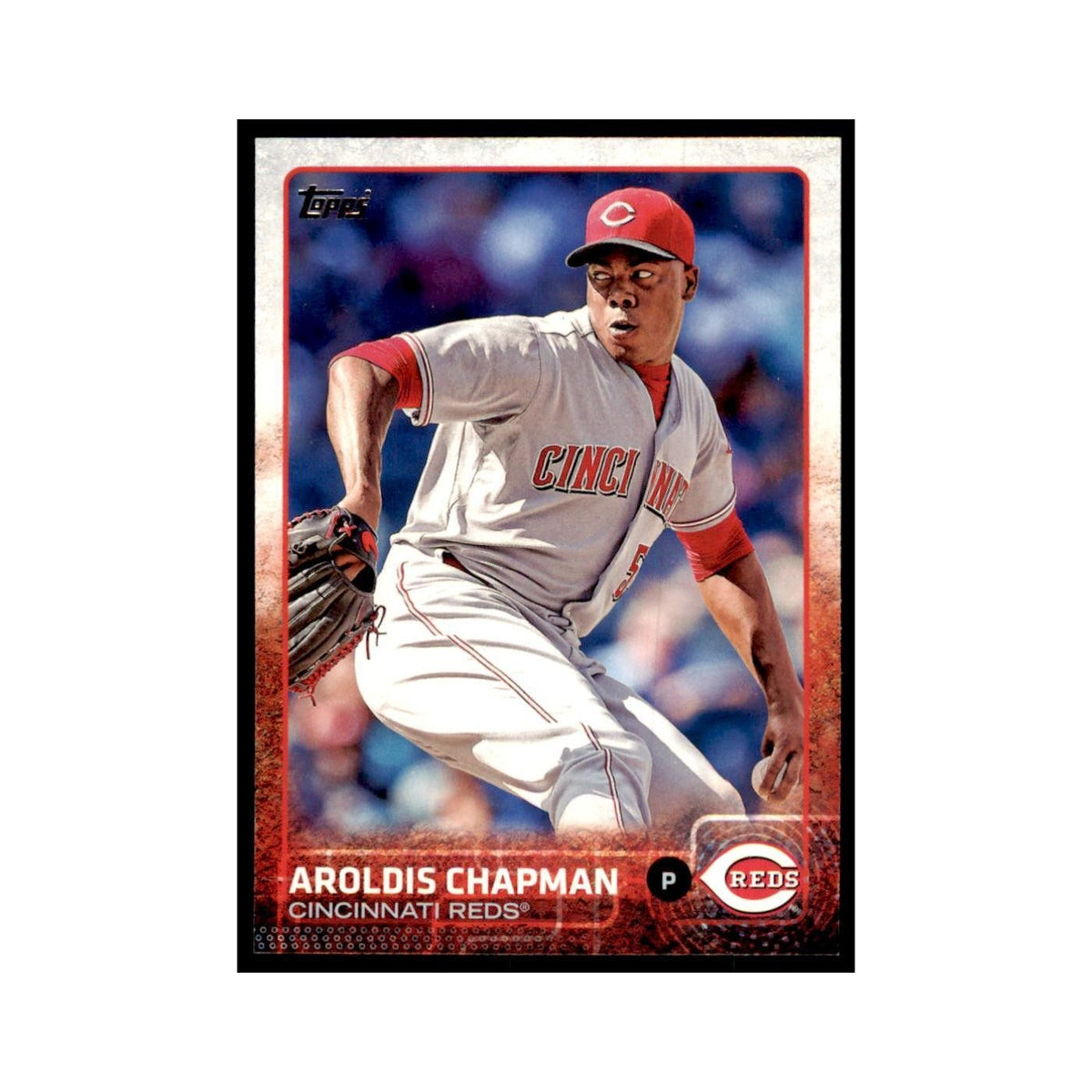 Aroldis Chapman 2015 Topps #268 Baseball Cards Baseball Card NM