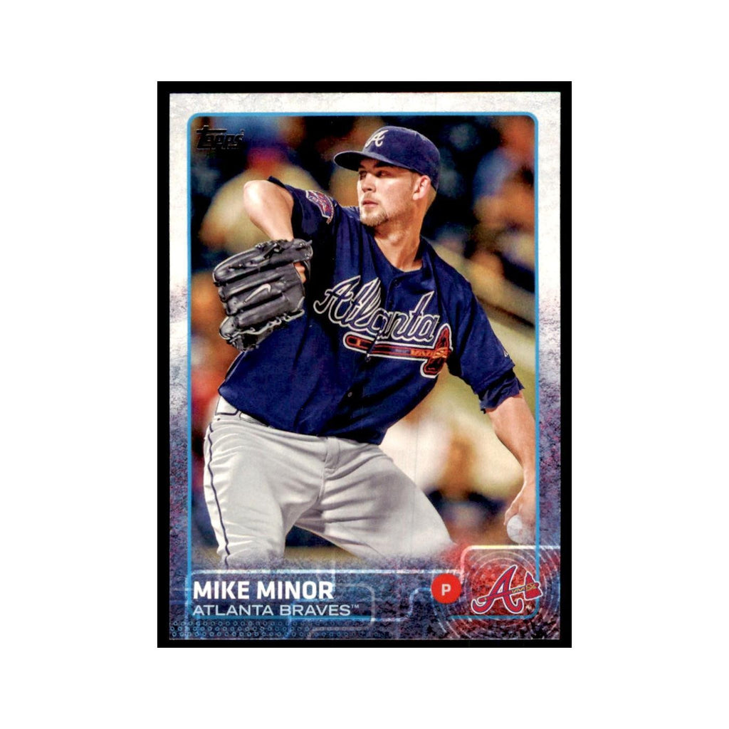 Mike Minor 2015 Topps #202 Baseball Cards Baseball Card NM