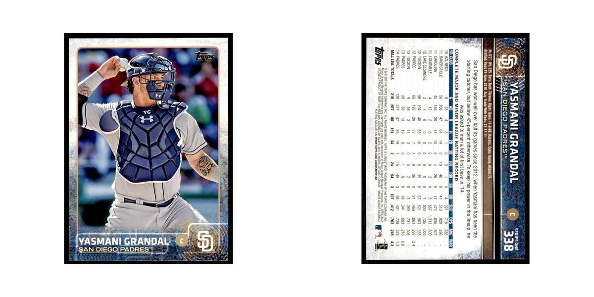 Yasmani Grandal 2015 Topps #338 Baseball Cards Baseball Card NM