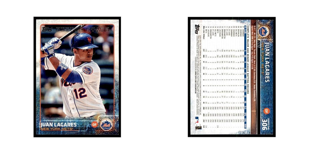 Juan Lagares 2015 Topps #306 Baseball Cards Baseball Card NM