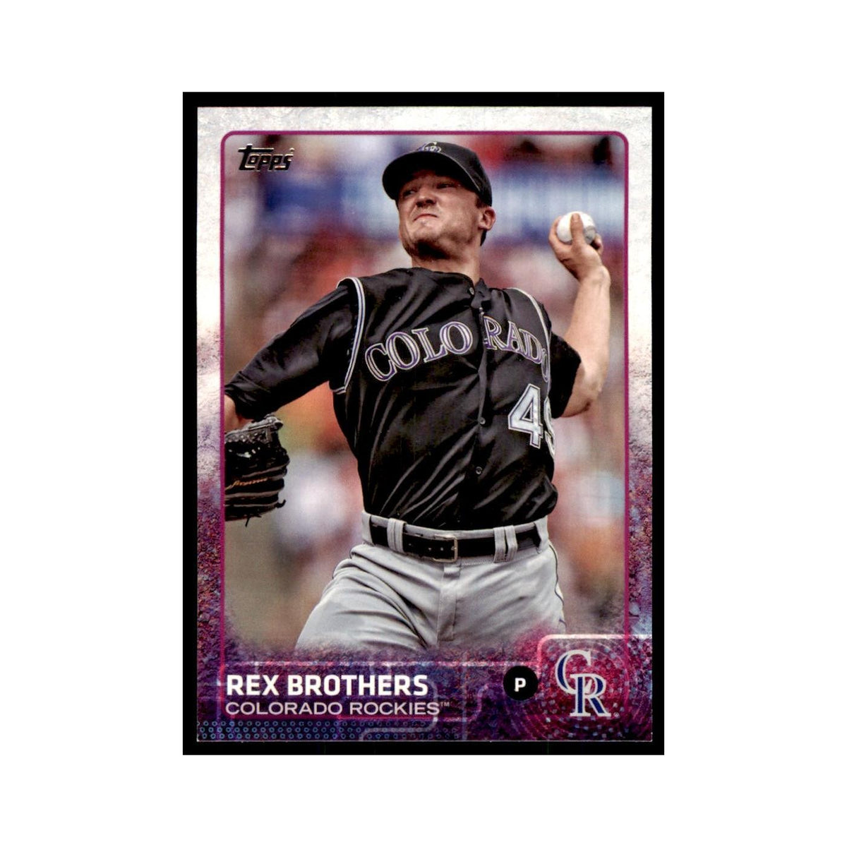 Rex Brothers 2015 Topps #186 Baseball Cards Baseball Card NM