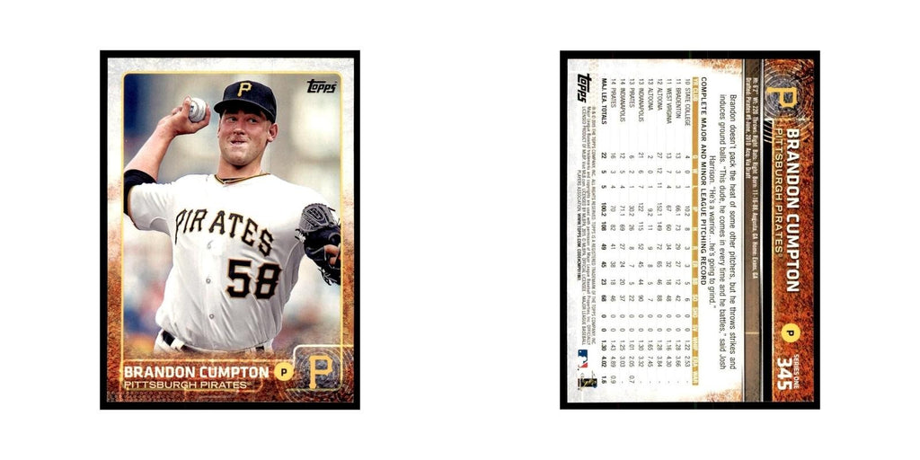 Brandon Cumpton 2015 Topps #345 Baseball Cards Baseball Card NM