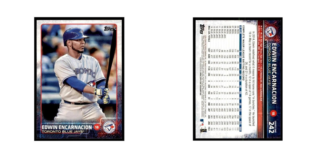 Edwin Encarnacion 2015 Topps #242 Baseball Cards Baseball Card NM