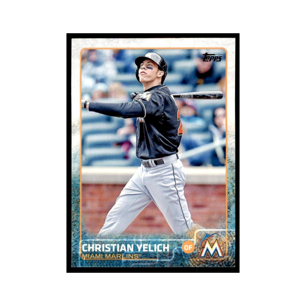 Christian Yelich 2015 Topps #178 Baseball Cards Baseball Card NM