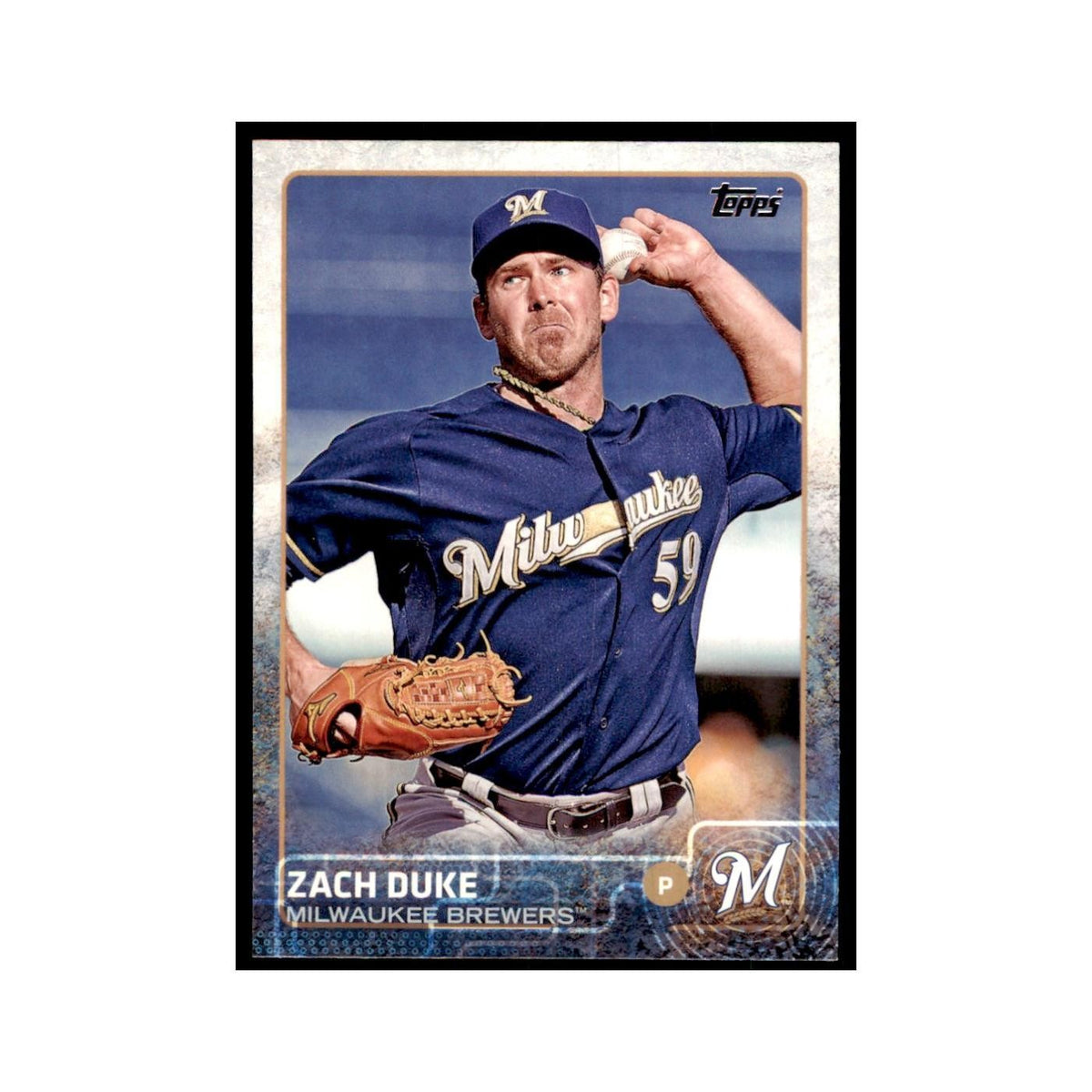 Zach Duke 2015 Topps #293 Baseball Cards Baseball Card NM