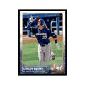 Carlos Gomez 2015 Topps #340 Baseball Cards Baseball Card NM