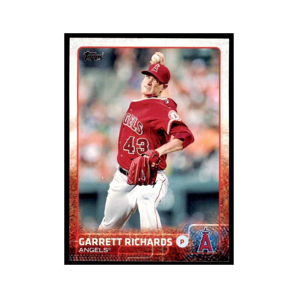 Garrett Richards 2015 Topps #195 Baseball Cards Baseball Card NM