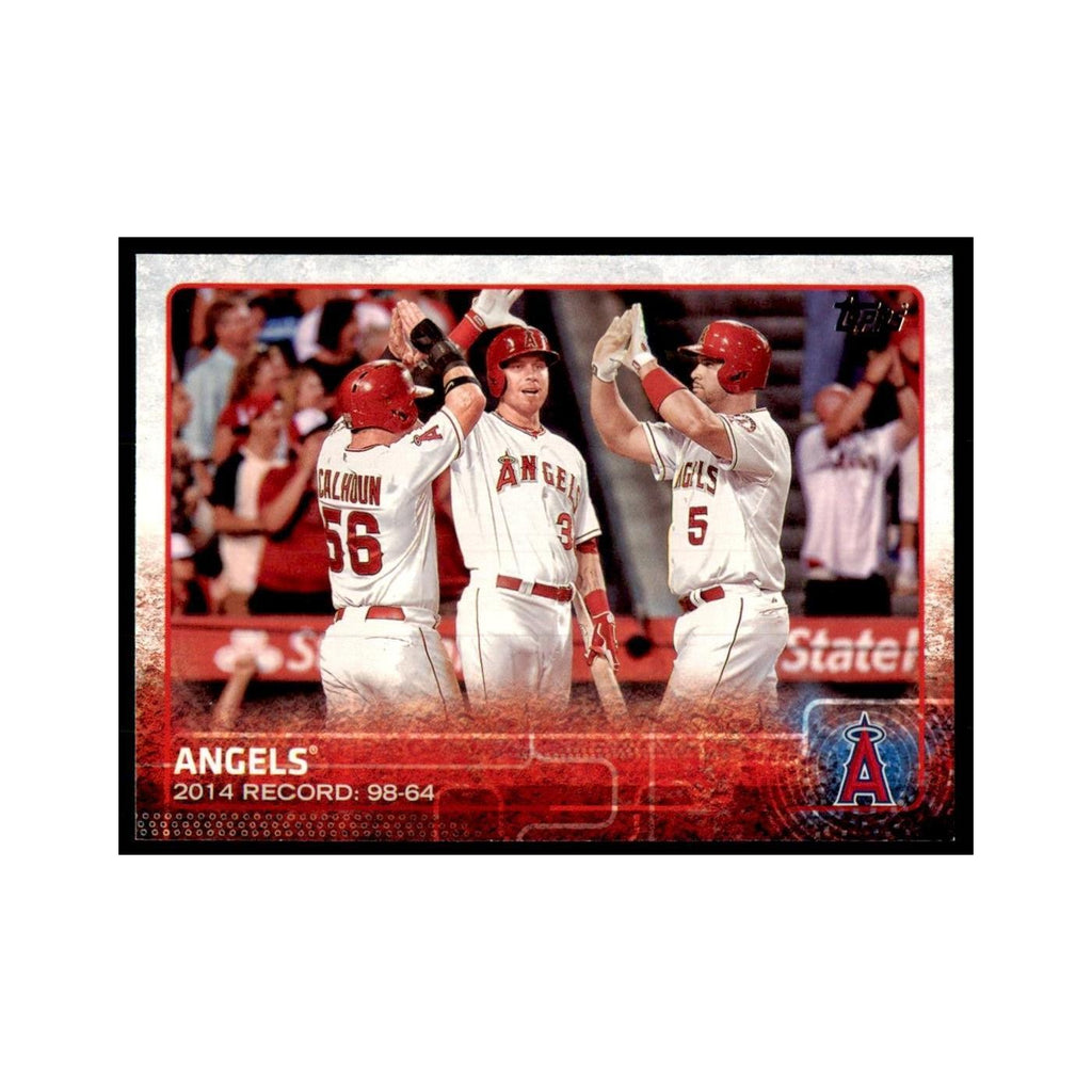 Los Angeles Angels 2015 Topps #223 Baseball Cards Baseball Card NM