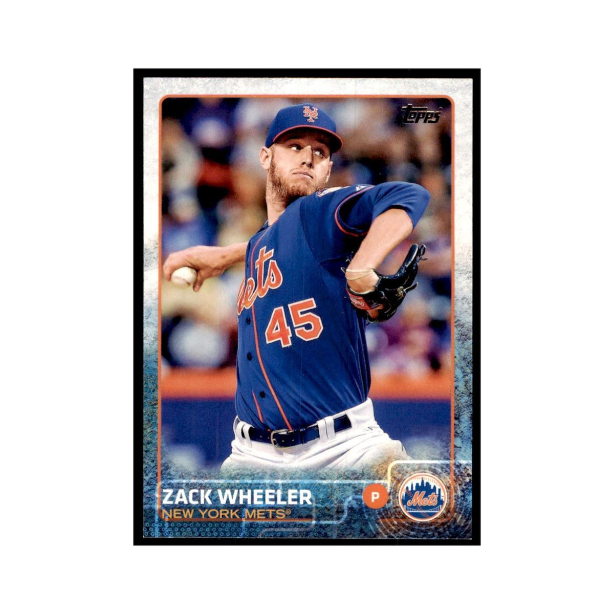 Zack Wheeler 2015 Topps #236 Baseball Cards Baseball Card NM