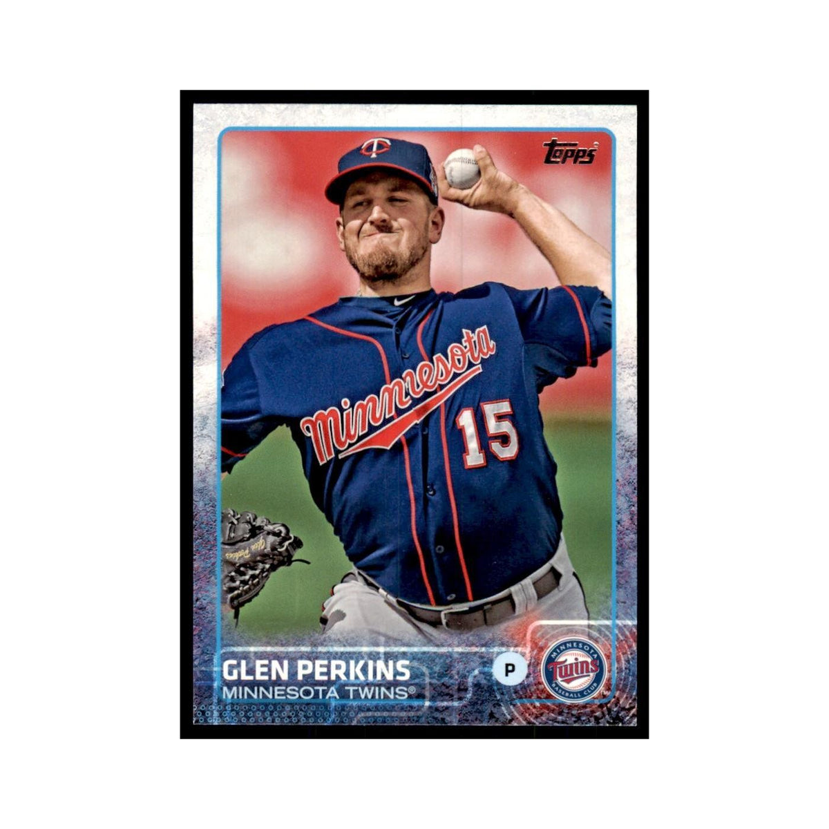 Glen Perkins 2015 Topps #197 Baseball Cards Baseball Card NM