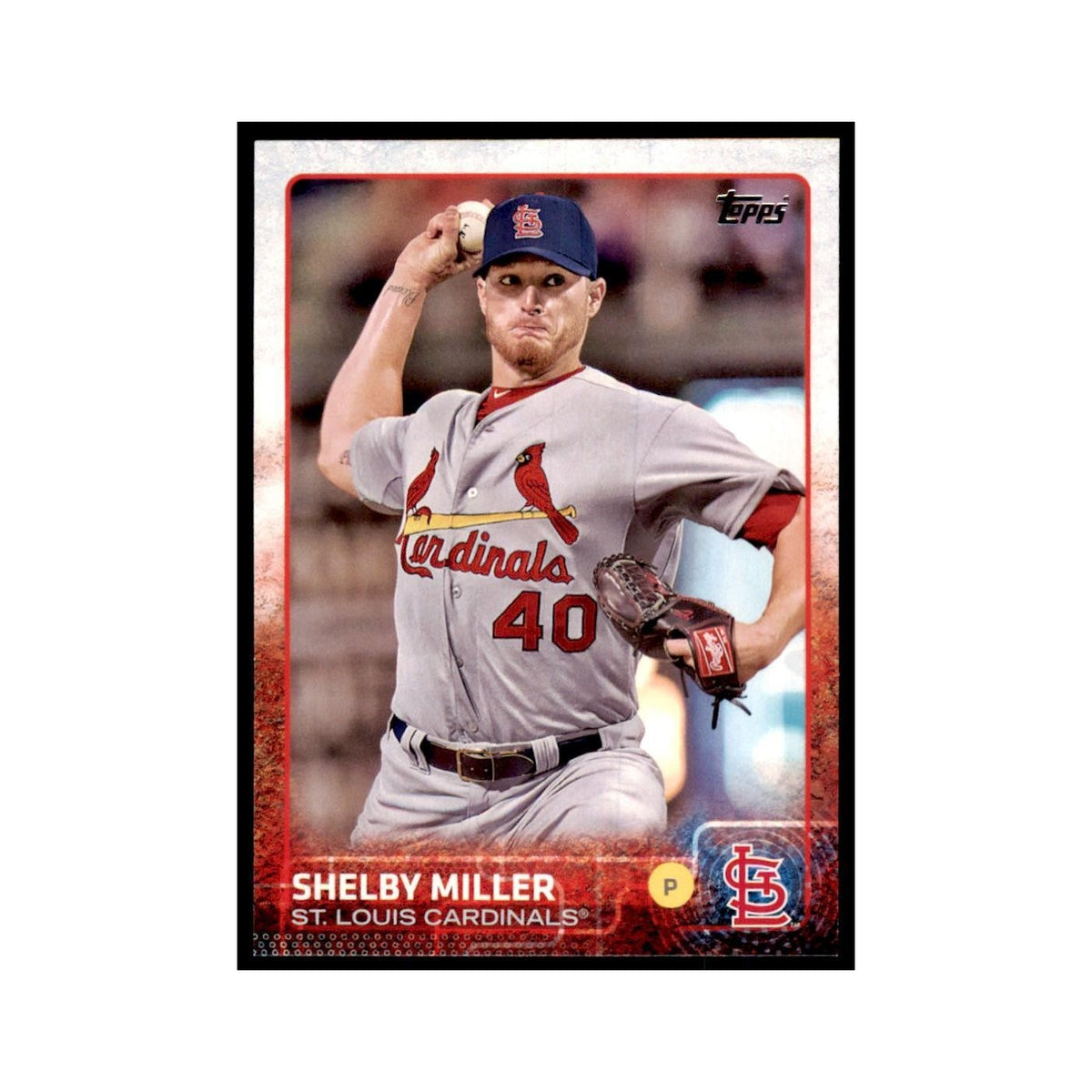 Shelby Miller 2015 Topps #220 Baseball Cards Baseball Card NM