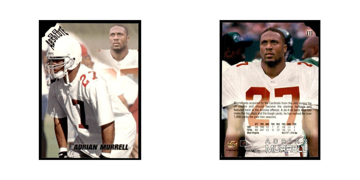 Adrian Murrell 1998 Absolute #133 Football Cards Football Card NM