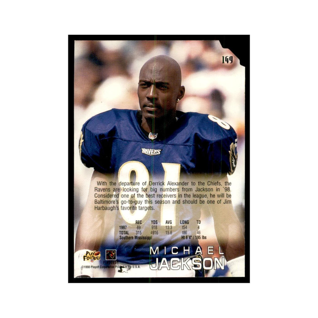 Michael Jackson 1998 Absolute #149 Football Cards Football Card NM