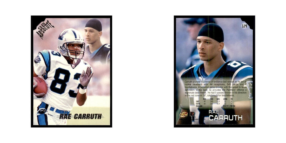 Rae Carruth 1998 Absolute #129 Football Cards Football Card NM