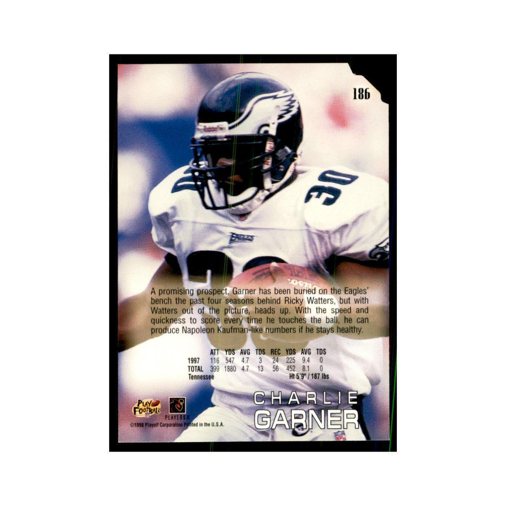 Charlie Garner 1998 Absolute #186 Football Cards Football Card NM