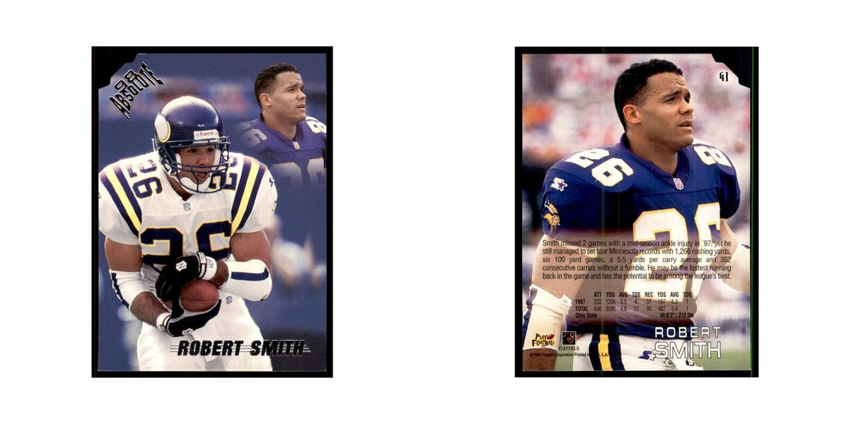 Robert Smith 1998 Absolute #41 Football Cards Football Card NM