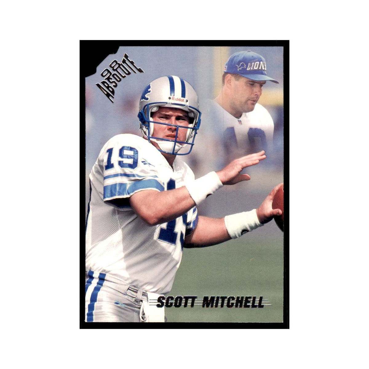 Scott Mitchell 1998 Absolute #61 Football Cards Football Card NM
