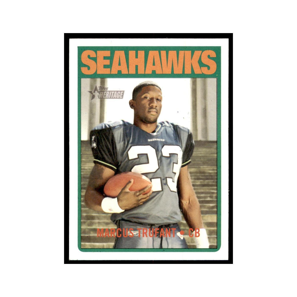 Marcus Trufant 2005 Topps Heritage #127 Seattle Seahawks Football Card NM