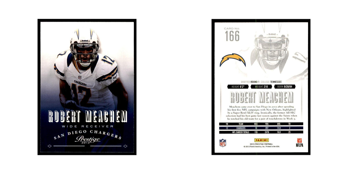 Robert Meachem 2013 Panini Prestige #166 San Diego Chargers Football Card NM