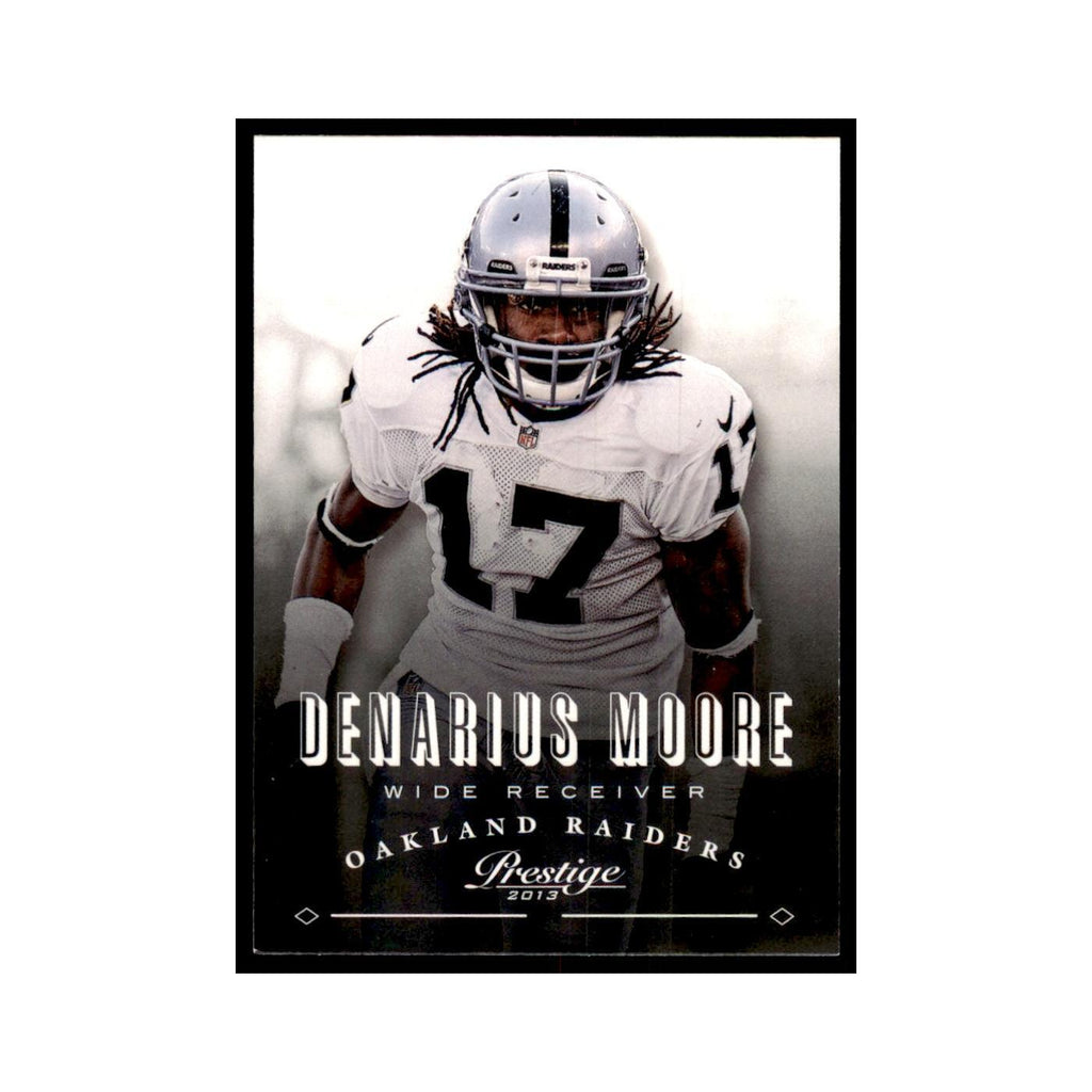 Denarius Moore 2013 Panini Prestige #140 Oakland Raiders Football Card NM
