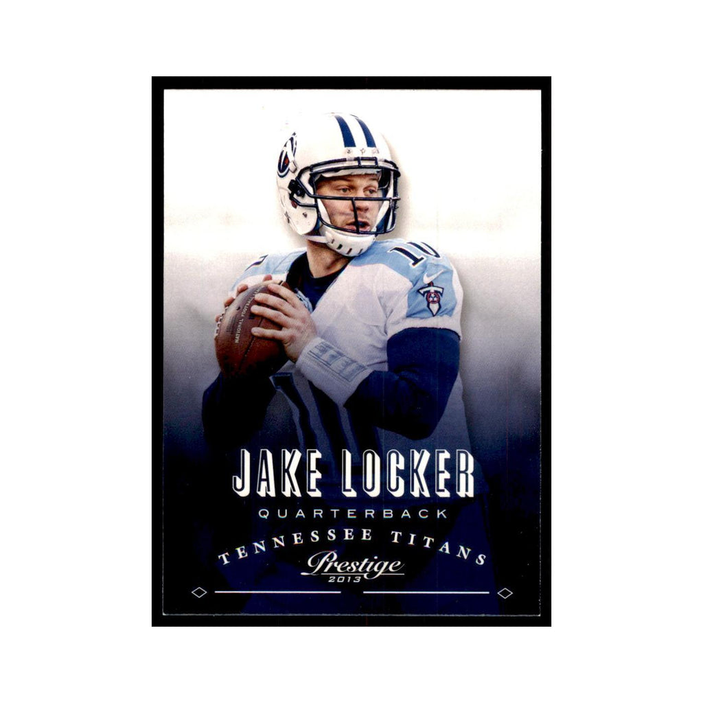 Jake Locker 2013 Panini Prestige #188 Tennessee Titans Football Card NM