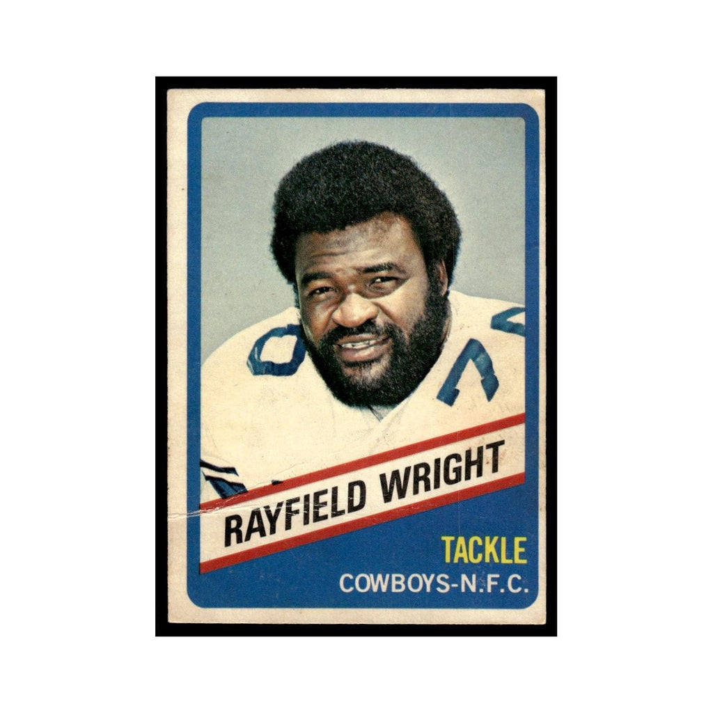 Rayfield Wright 1976 Wonderbread (damaged) #8.0 Dallas Cowboys Poor