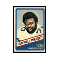 Rayfield Wright 1976 Wonderbread (damaged) #8.0 Dallas Cowboys Poor