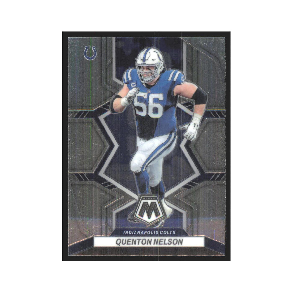Quenton Nelson 2022 Panini Mosaic #85 Indianapolis Colts Football Card NM