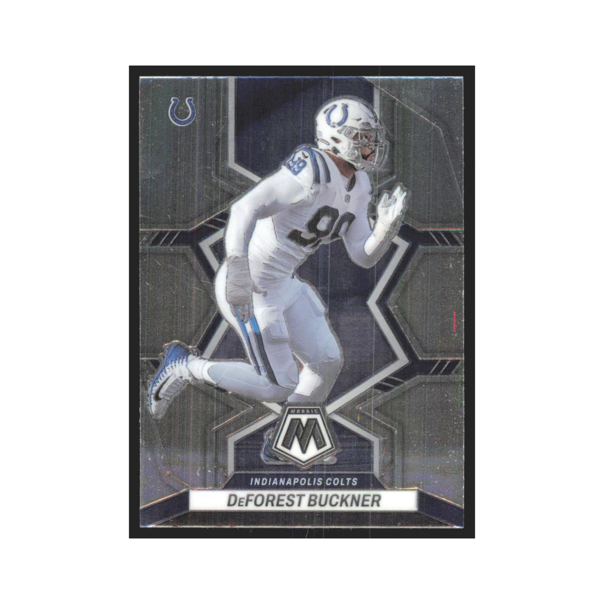 DeForest Buckner 2022 Panini Mosaic #227 Indianapolis Colts Football Card NM
