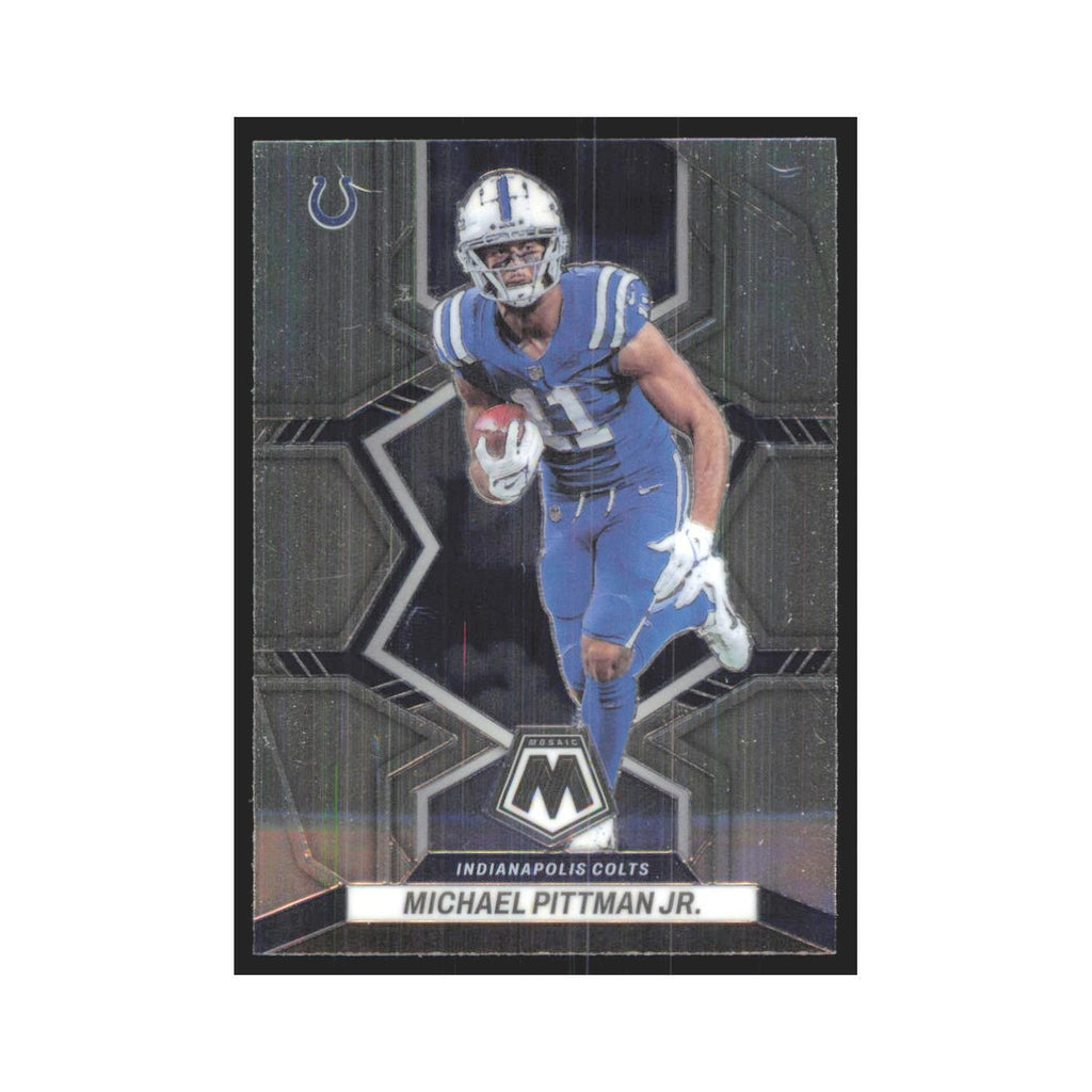 Michael Pittman Jr. 2022 Panini Mosaic #84 Indianapolis Colts Football Card NM