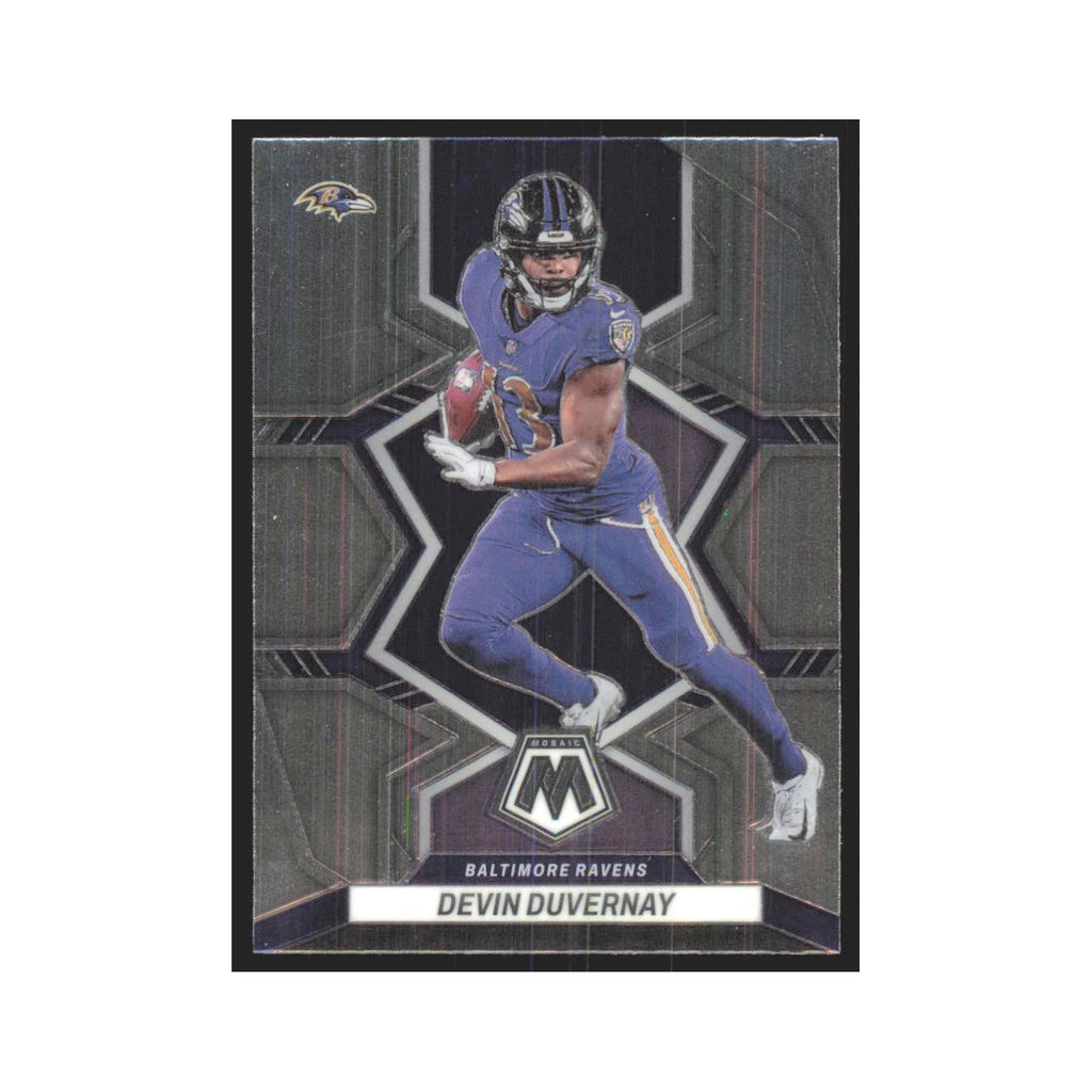 Devin Duvernay 2022 Panini Mosaic #214 Baltimore Ravens Football Card NM