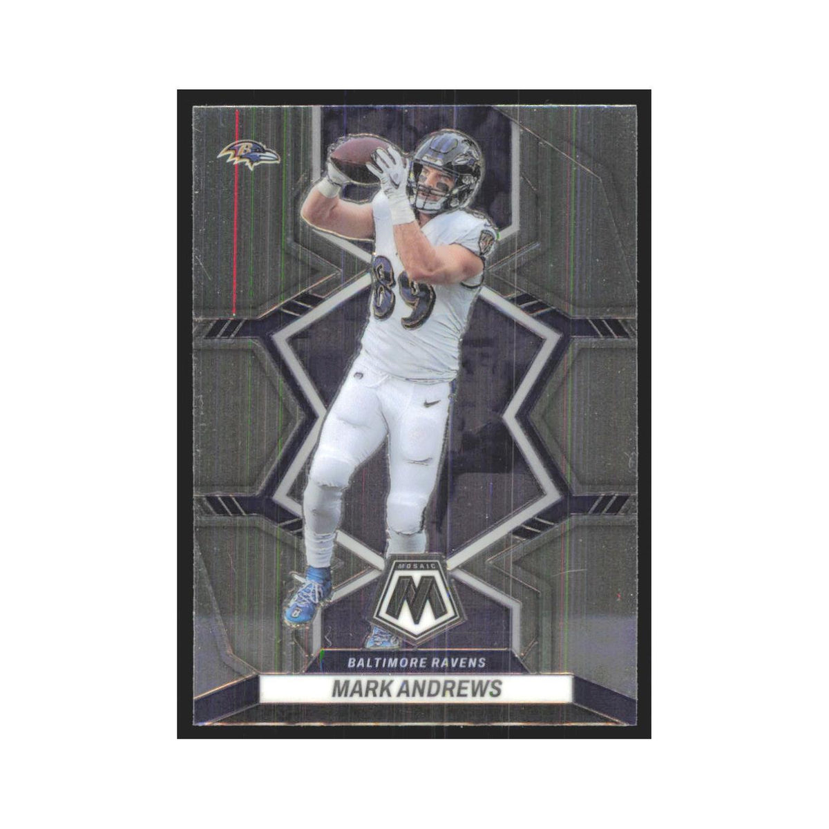 Mark Andrews 2022 Panini Mosaic #17 Baltimore Ravens Football Card NM