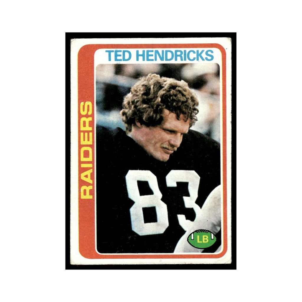 Ted Hendricks 1978 Topps #68.0 Oakland Raiders Football Card EX