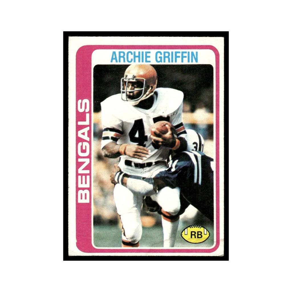 Archie Griffin 1978 Topps #55.0 Cincinnati Bengals Football Card EX