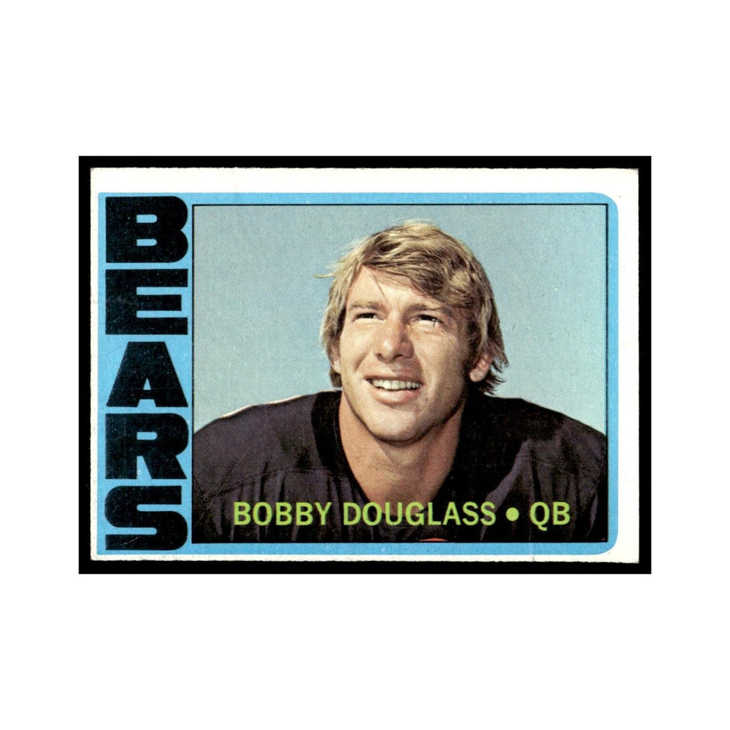 Bobby Douglass 1972 Topps (damaged) #144.0 Chicago Bears Football Card Poor