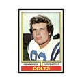 Ted Hendricks 1974 Topps (damaged) #385.0 Baltimore Colts Football Card Poor