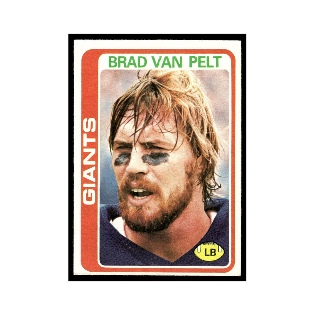 Brad Van Pelt 1978 Topps #270.0 New York Giants Football Card EX