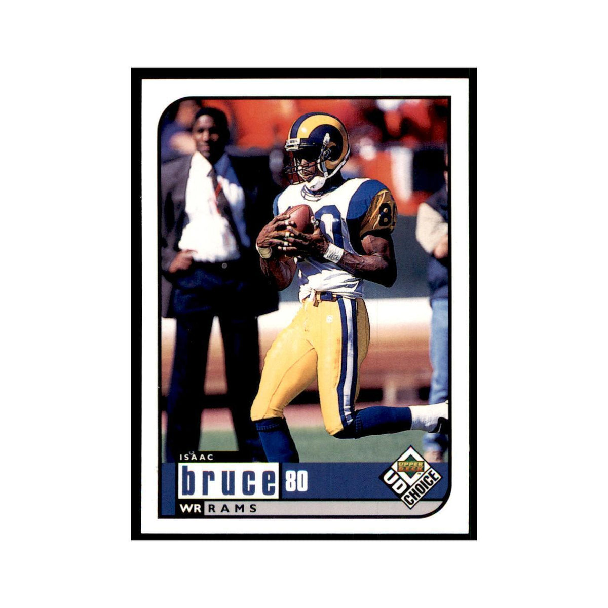 Isaac Bruce 1998 UD Choice #151 Football Cards Football Card NM