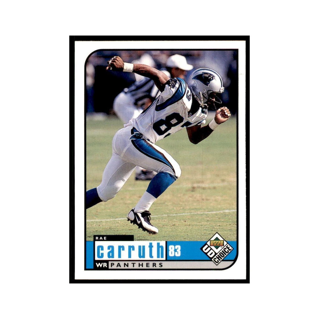 Rae Carruth 1998 UD Choice #26 Football Cards Football Card NM