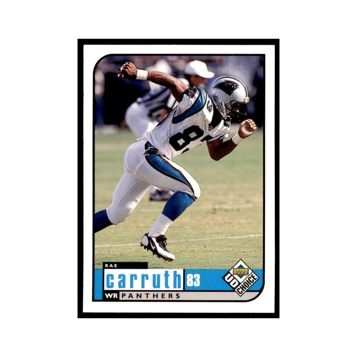 Rae Carruth 1998 UD Choice #26 Football Cards Football Card NM