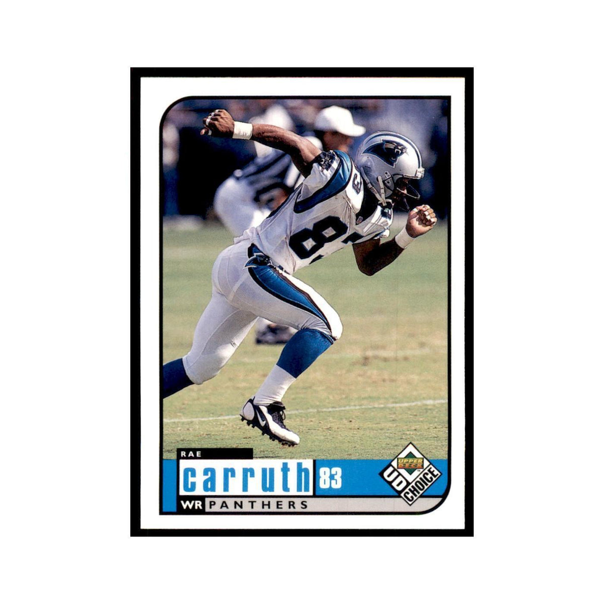 Rae Carruth 1998 UD Choice #26 Football Cards Football Card NM